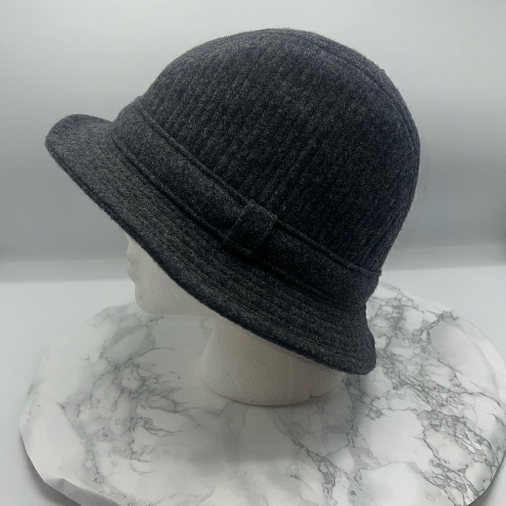 PENDLETON Grey Wool Bucket Hat-L